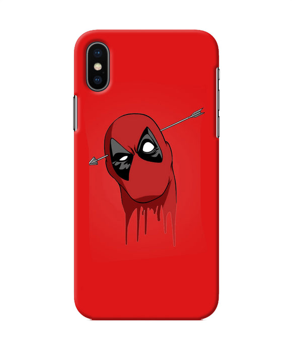 Funny Deadpool Iphone Xs Back Cover
