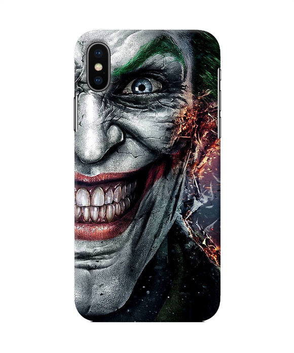 Joker Half Face Iphone Xs Back Cover