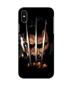 Wolverine Poster Iphone Xs Back Cover