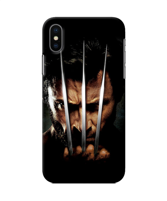 Wolverine Poster Iphone Xs Back Cover