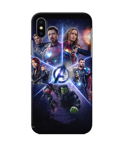 Avengers Super Hero Poster Iphone Xs Back Cover