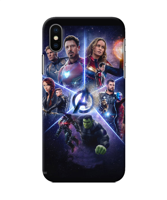 Avengers Super Hero Poster Iphone Xs Back Cover