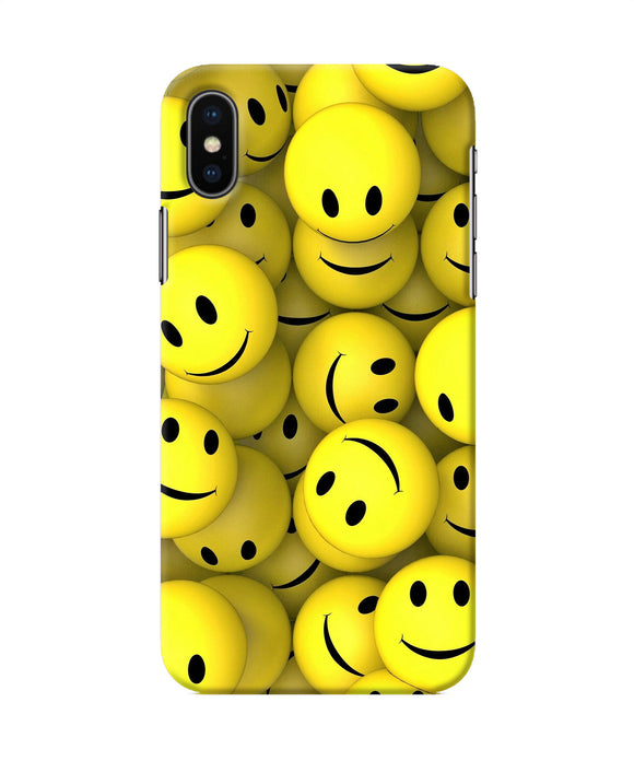 Smiley Balls Iphone Xs Back Cover