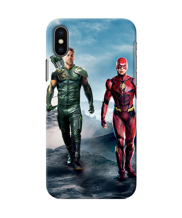 Flash Running Iphone Xs Back Cover