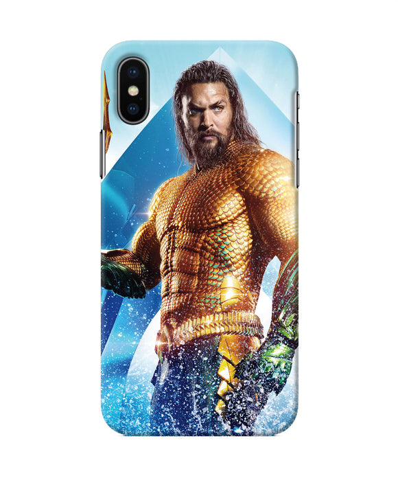 Aquaman Water Poster Iphone Xs Back Cover