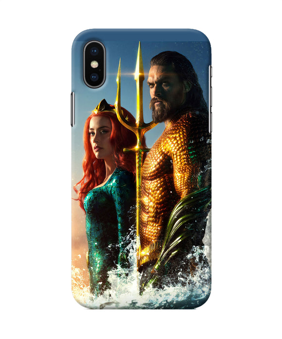 Aquaman Couple Iphone Xs Back Cover