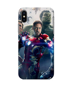 Avengers Space Poster Iphone Xs Back Cover