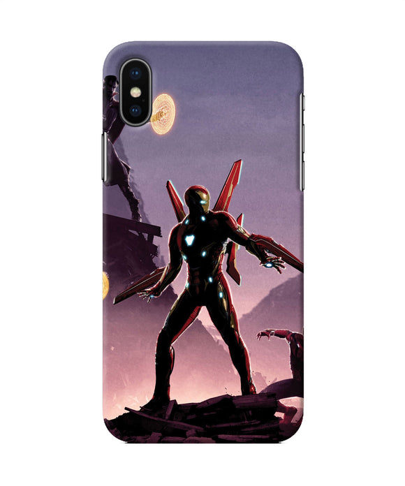 Ironman On Planet Iphone Xs Back Cover