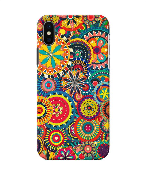 Colorful Circle Pattern Iphone Xs Back Cover