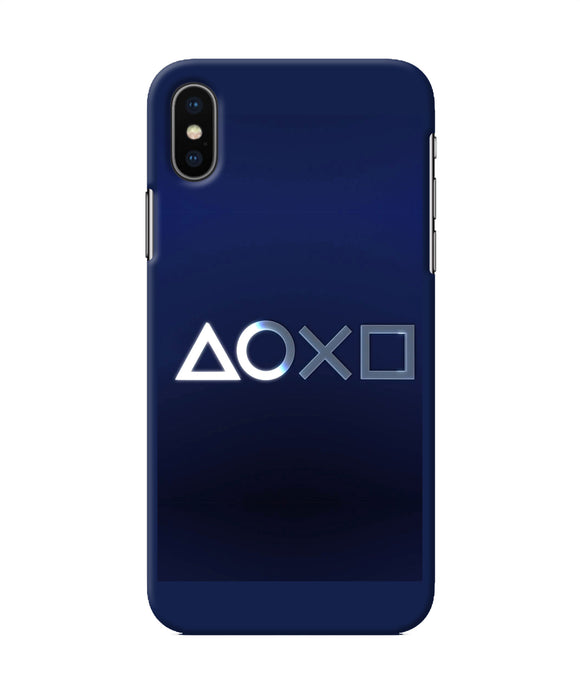 Aoxo Logo Iphone Xs Back Cover