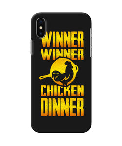 Pubg Chicken Dinner Iphone Xs Back Cover