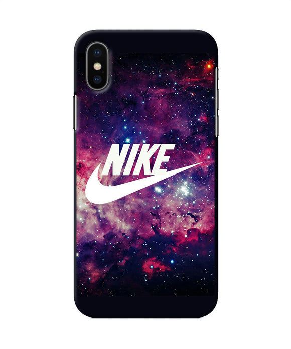 Nike Galaxy Logo Iphone Xs Back Cover