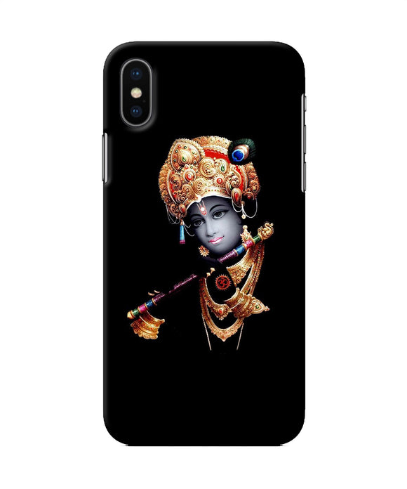 Lord Krishna With Fluet Iphone Xs Back Cover