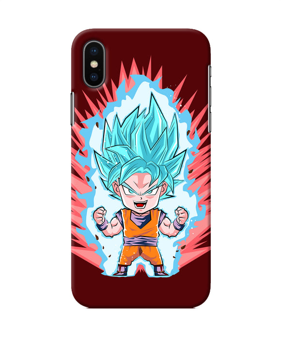 Goku Little Character Iphone Xs Back Cover