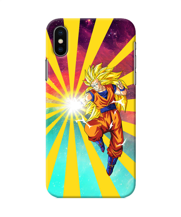 Goku Super Saiyan Iphone Xs Back Cover