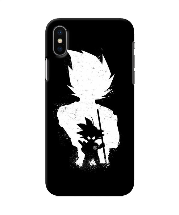 Goku Night Little Character Iphone Xs Back Cover