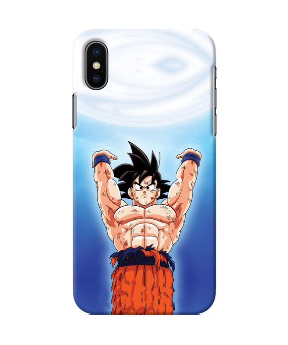 Goku Super Saiyan Power Iphone Xs Back Cover