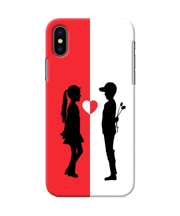 Rose Propose Iphone Xs Back Cover