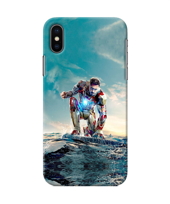 Ironman Sea Side Iphone Xs Back Cover