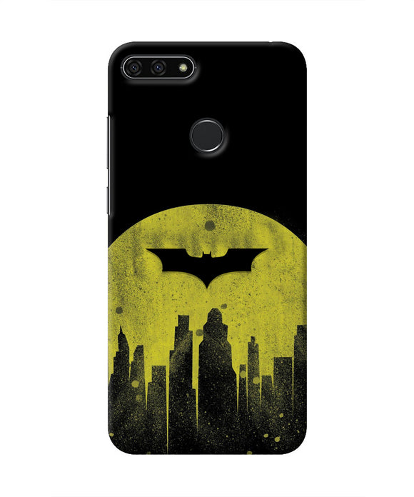 Batman Sunset Honor 7A Real 4D Back Cover