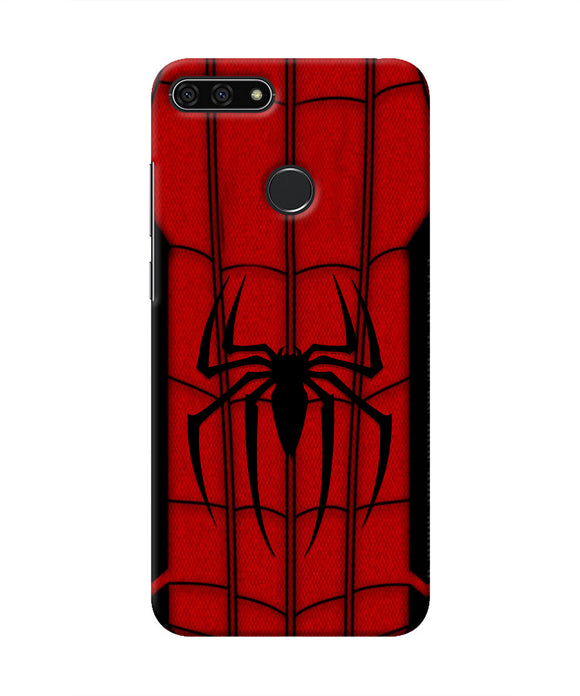 Spiderman Costume Honor 7A Real 4D Back Cover
