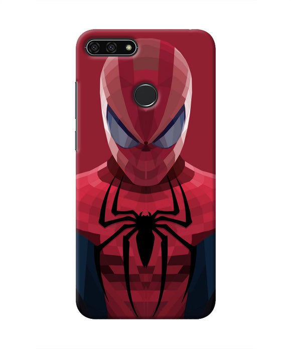 Spiderman Art Honor 7A Real 4D Back Cover
