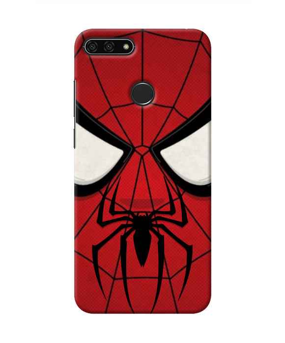 Spiderman Face Honor 7A Real 4D Back Cover