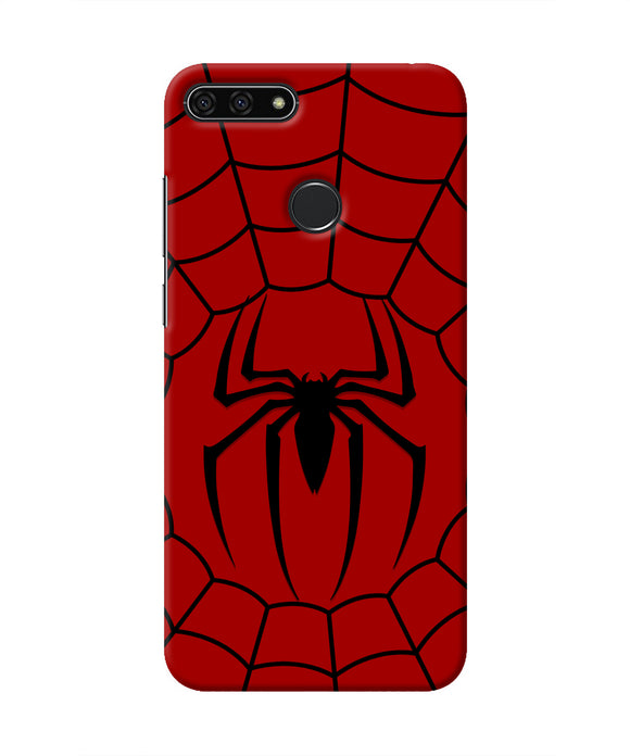Spiderman Web Honor 7A Real 4D Back Cover