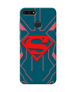 Superman Techno Honor 7A Real 4D Back Cover
