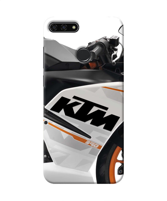 KTM Bike Honor 7A Real 4D Back Cover