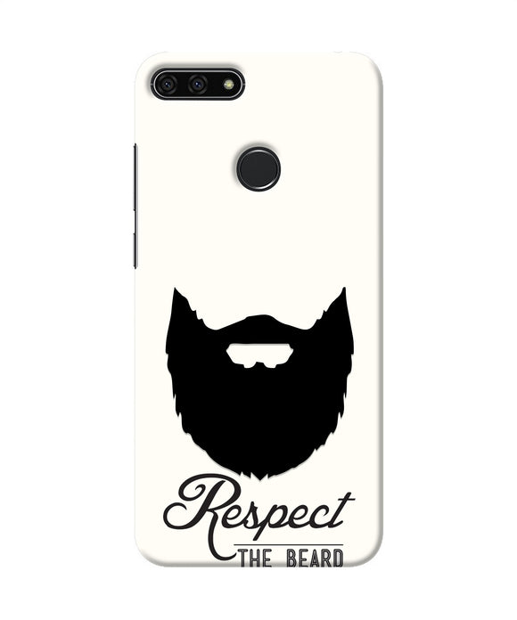 Respect the Beard Honor 7A Real 4D Back Cover