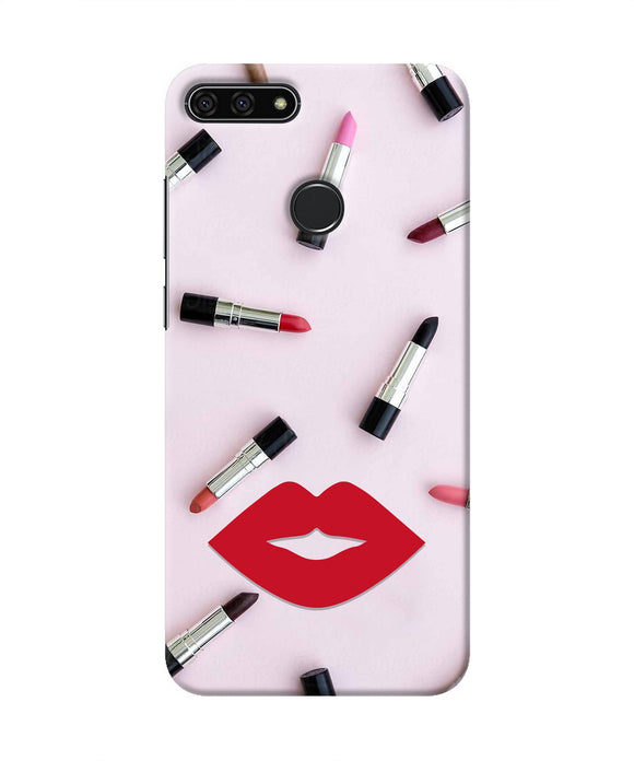 Lips Lipstick Shades Honor 7A Real 4D Back Cover