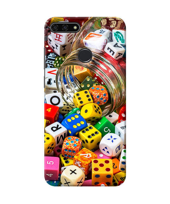 Colorful Dice Honor 7A Back Cover