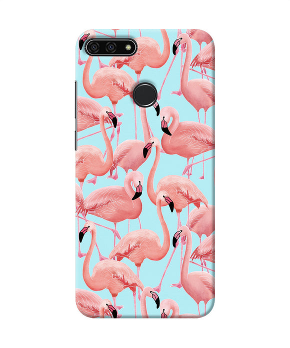 Abstract Sheer Bird Print Honor 7a Back Cover