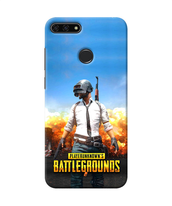 Pubg Poster Honor 7a Back Cover