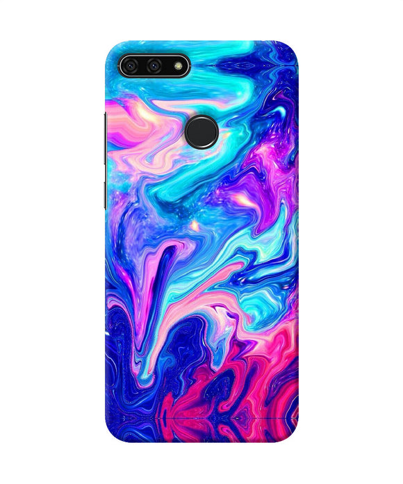 Abstract Colorful Water Honor 7a Back Cover