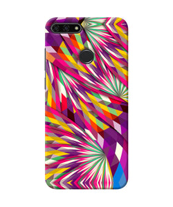 Abstract Colorful Print Honor 7a Back Cover