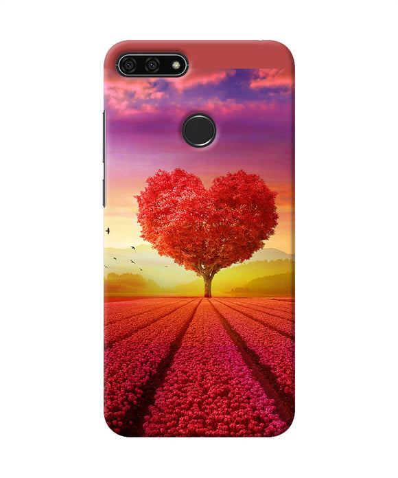 Natural Heart Tree Honor 7a Back Cover