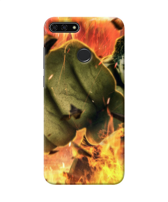 Hulk Smash Honor 7a Back Cover