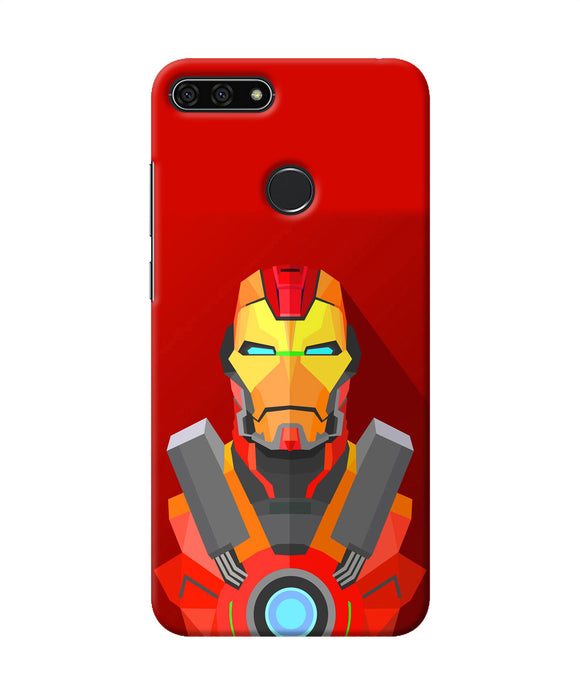 Ironman Print Honor 7a Back Cover