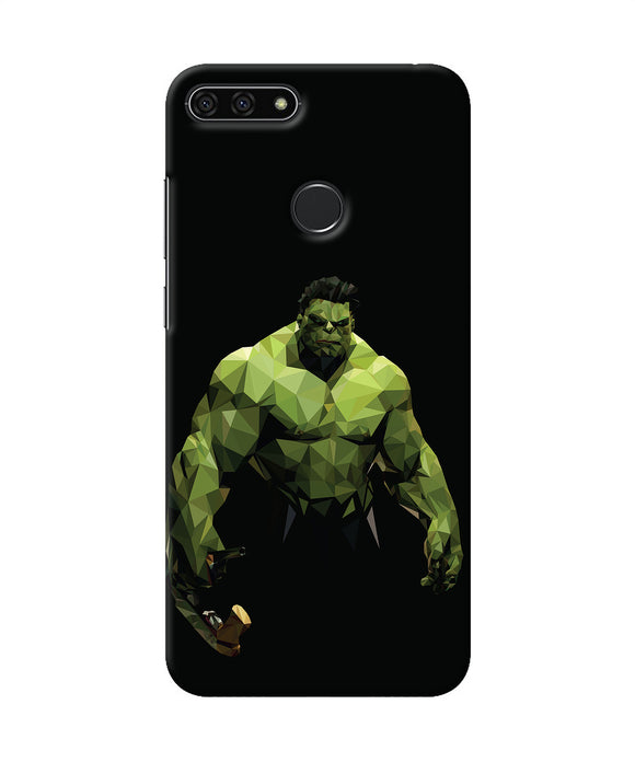 Abstract Hulk Buster Honor 7a Back Cover