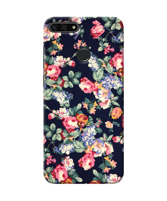 Natural Flower Print Honor 7a Back Cover