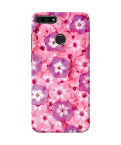 Natural Pink Flower Honor 7a Back Cover