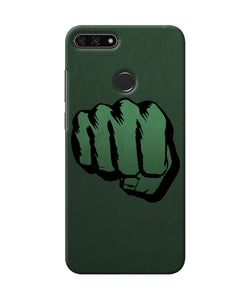 Hulk Smash Logo Honor 7a Back Cover