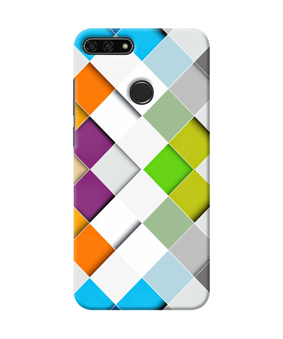 Abstract Color Box Honor 7a Back Cover