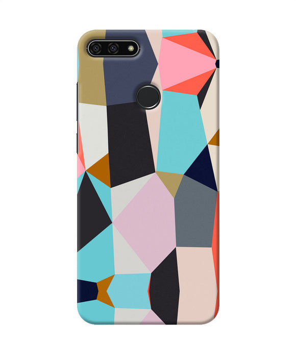 Abstract Colorful Shapes Honor 7a Back Cover