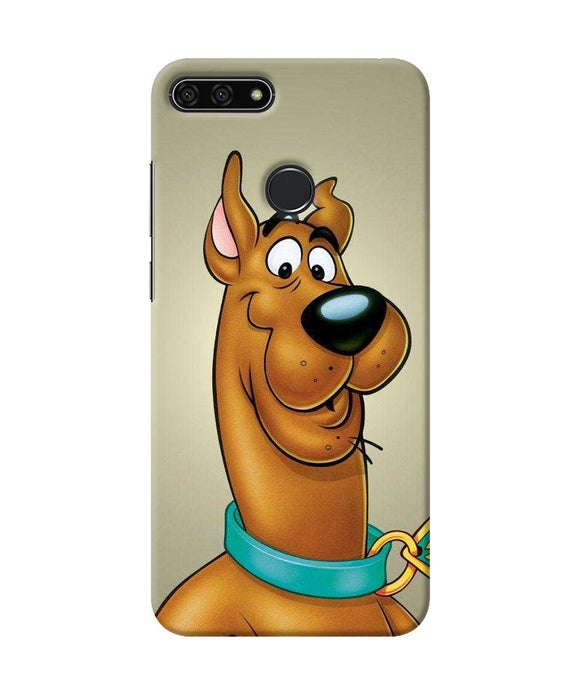 Scooby Doo Dog Honor 7a Back Cover