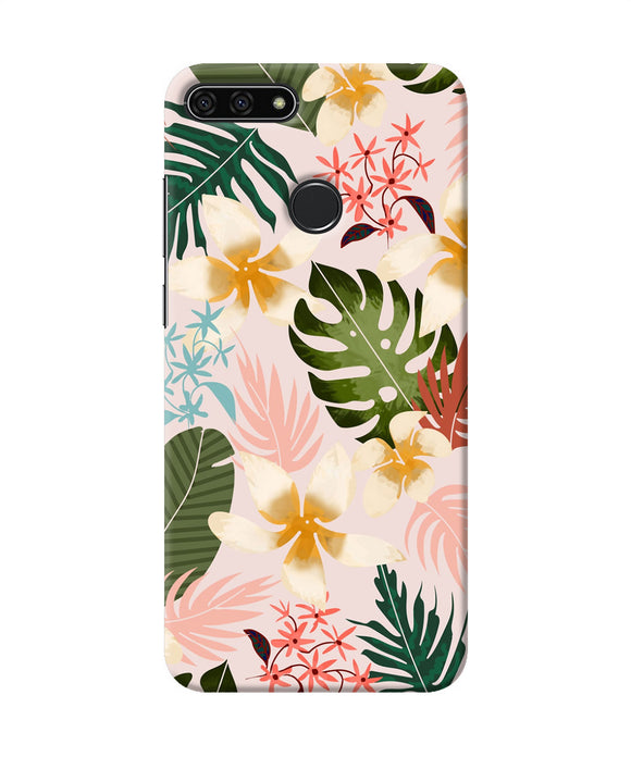 Leaf Print Honor 7a Back Cover