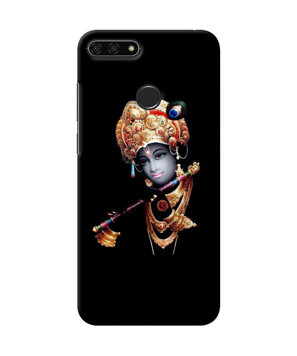 Lord Krishna With Fluet Honor 7a Back Cover