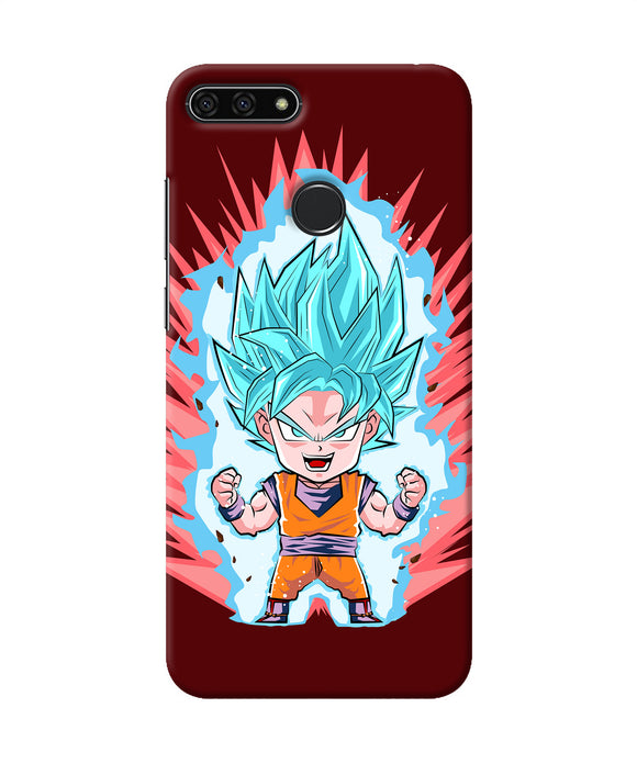 Goku Little Character Honor 7a Back Cover